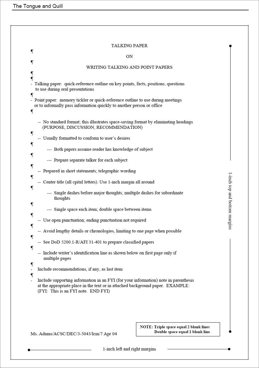 air-force-decision-brief-template