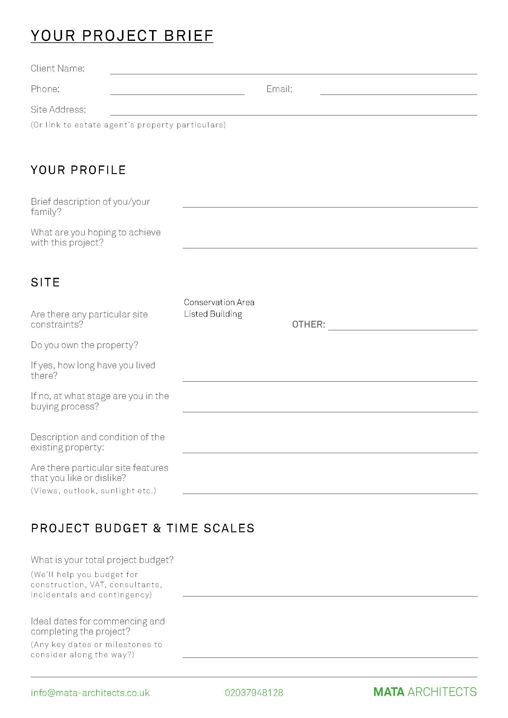 architecture-client-brief-template