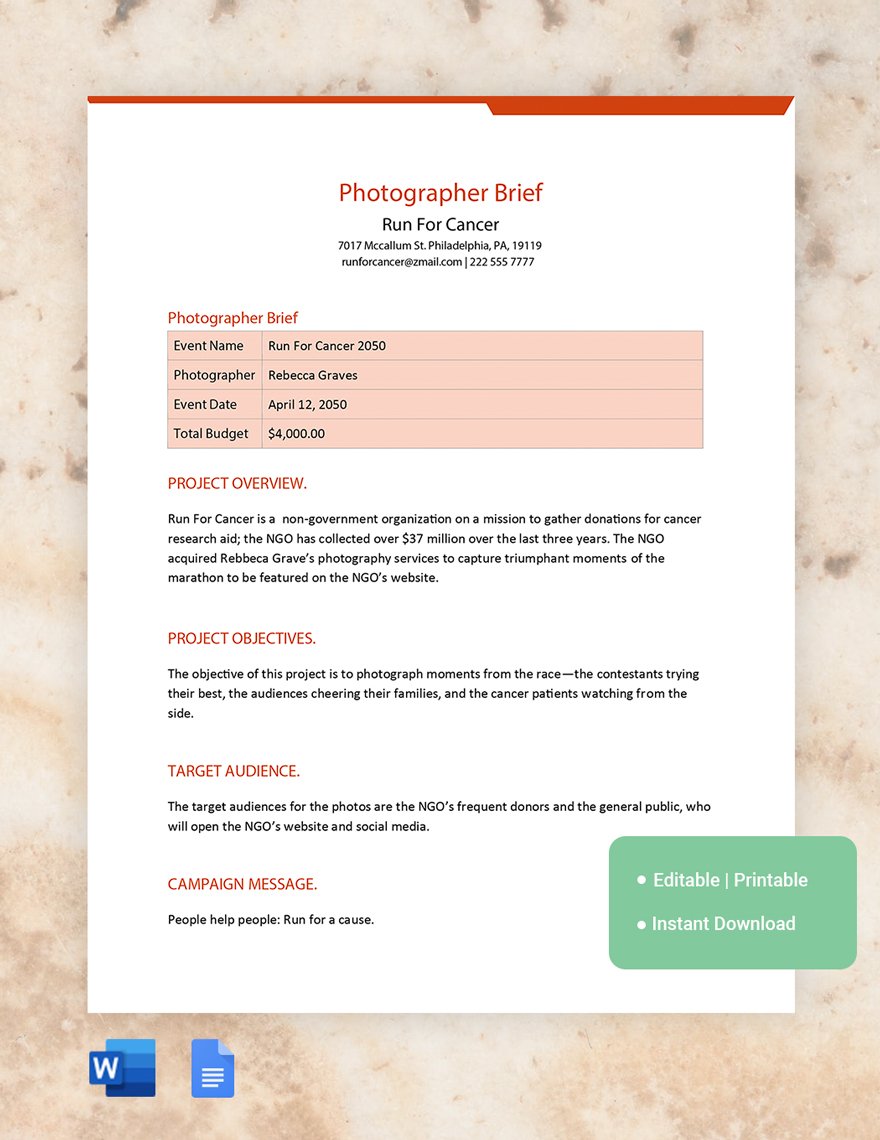event-photography-brief-template