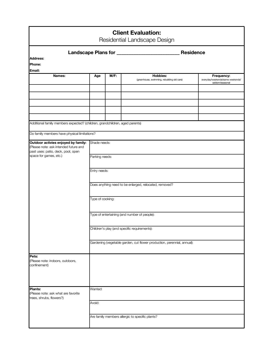garden-design-client-brief-template