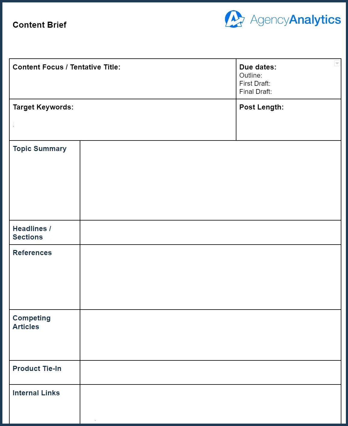social-media-content-brief-template