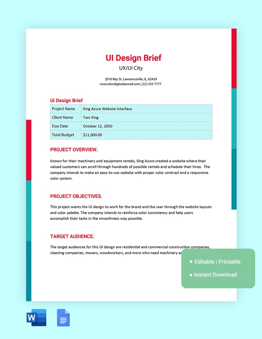ux-ui-design-brief-template