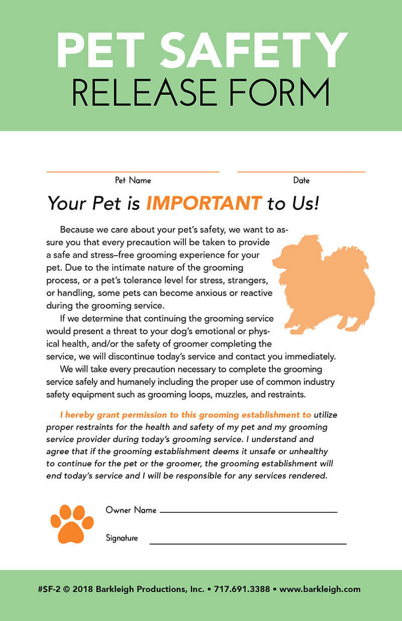 dog-training-waiver-template