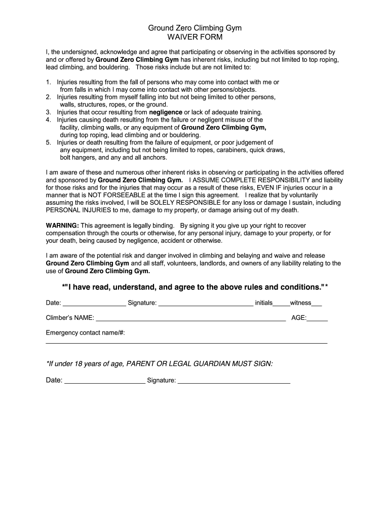 exercise-liability-waiver-template