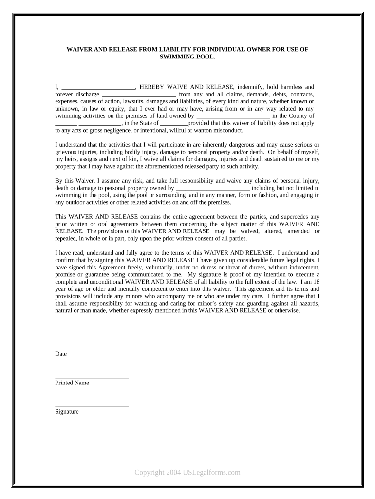 swimming-pool-waiver-template