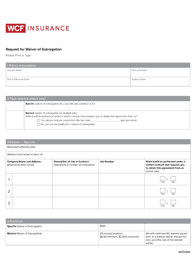 waiver-of-subrogation-template
