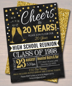 50Th Class Reunion Invitation Template Word