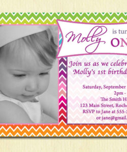 Free  1St Birthday Party Invitation Template