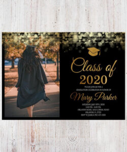 Free  High School Graduation Invitation Template Word