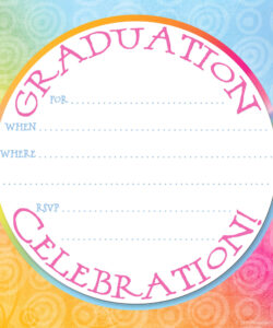 Free Printable 5Th Grade Graduation Invitation Template Doc