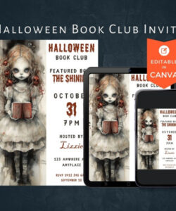 Book Club Invitation Email Template Doc Sample