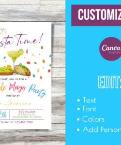 Editable 5 De Mayo Invitation Template Pdf