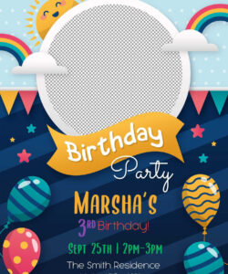 Editable Invitation For A Party Template Pdf Sample