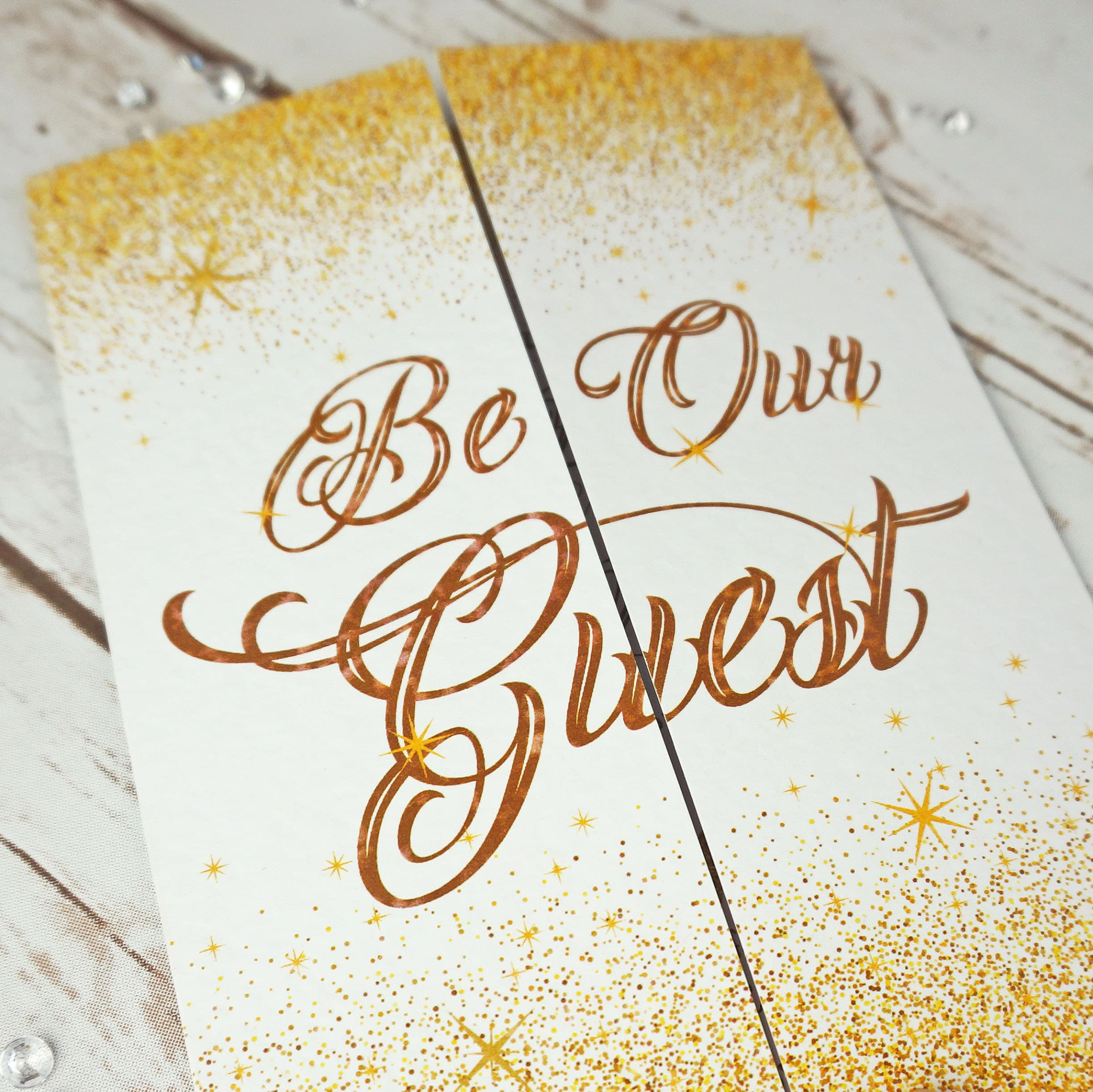 Free Blank Be Our Guest Invitation Template Doc