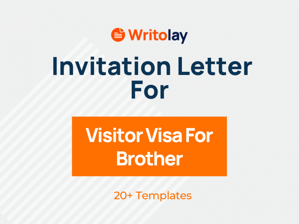 Free Blank Visitor Visa Invitation Letter Template Excel