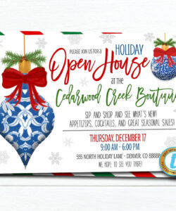 Free Custom Business Open House Invitation Template Pdf