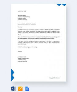 Free Custom Email Invitation To A Meeting Template Doc