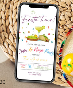 Free Editable 5 De Mayo Invitation Template