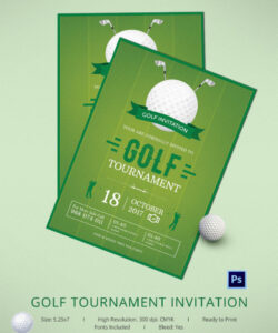 Free Editable Corporate Golf Day Invitation Template Pdf Sample