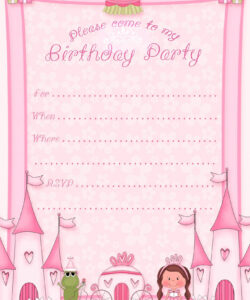 Free Editable Invitation For A Party Template Excel