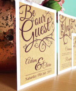 Free Printable Be Our Guest Invitation Template Excel