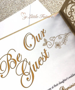 Free Printable Be Our Guest Invitation Template Pdf