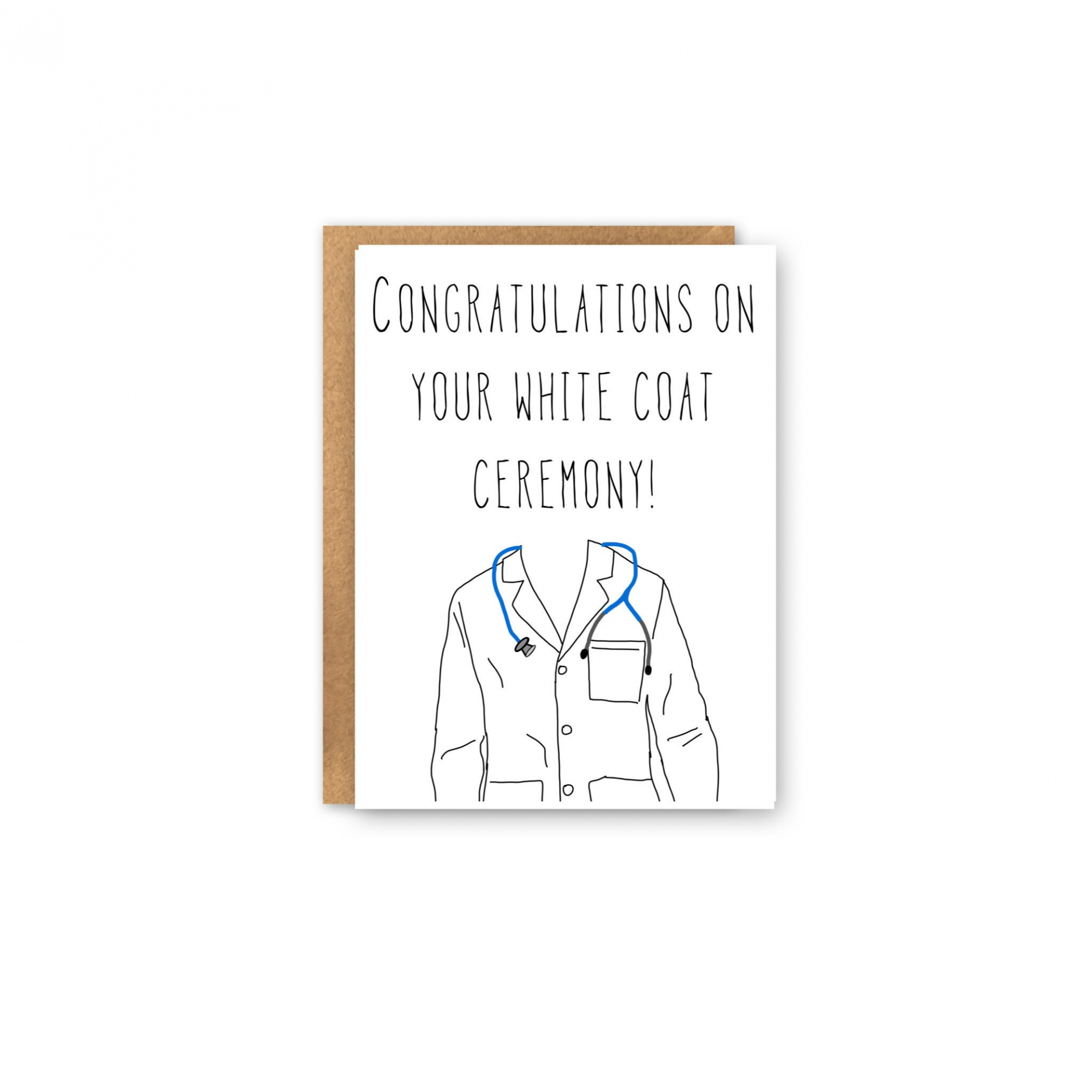 Free Printable White Coat Ceremony Invitation Template