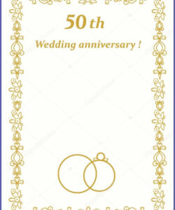 30Th Wedding Anniversary Invitations Template  Sample