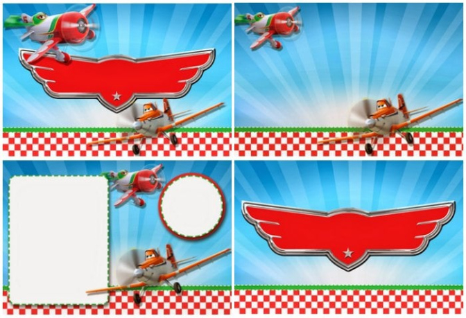 Free  Disney Planes Birthday Invitation Template Doc Sample