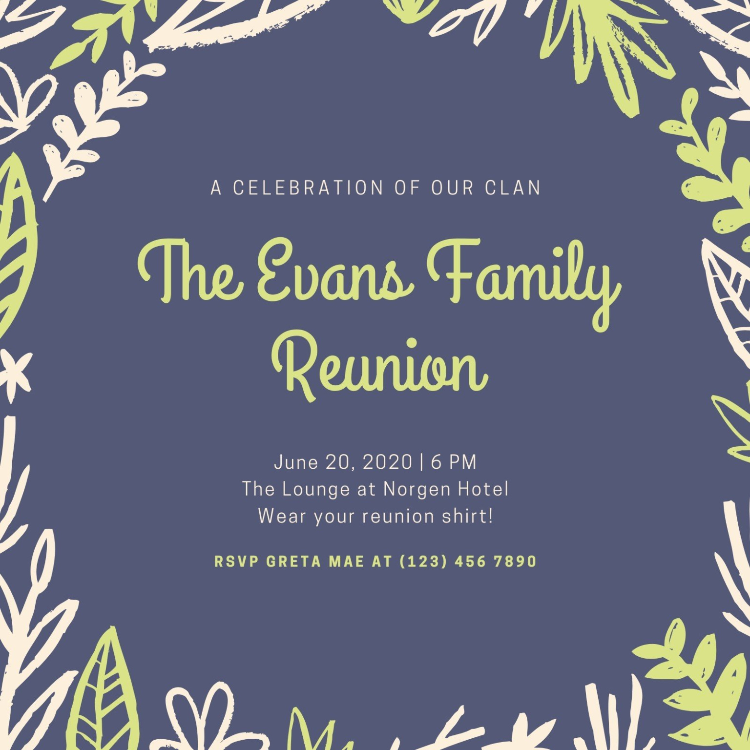 Free Printable Friends Get Together Invitation Template Excel Sample