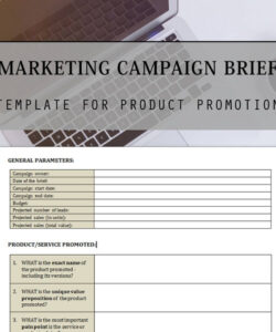 editable influencer campaign brief template pdf