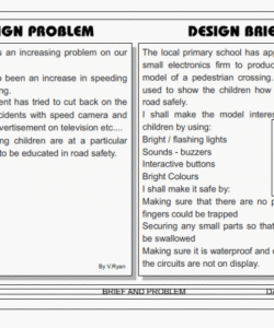 engineering design brief template pdf