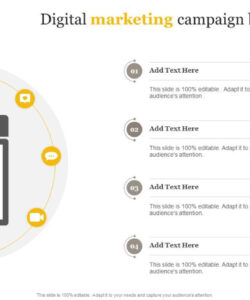 free blank digital marketing campaign brief template excel sample