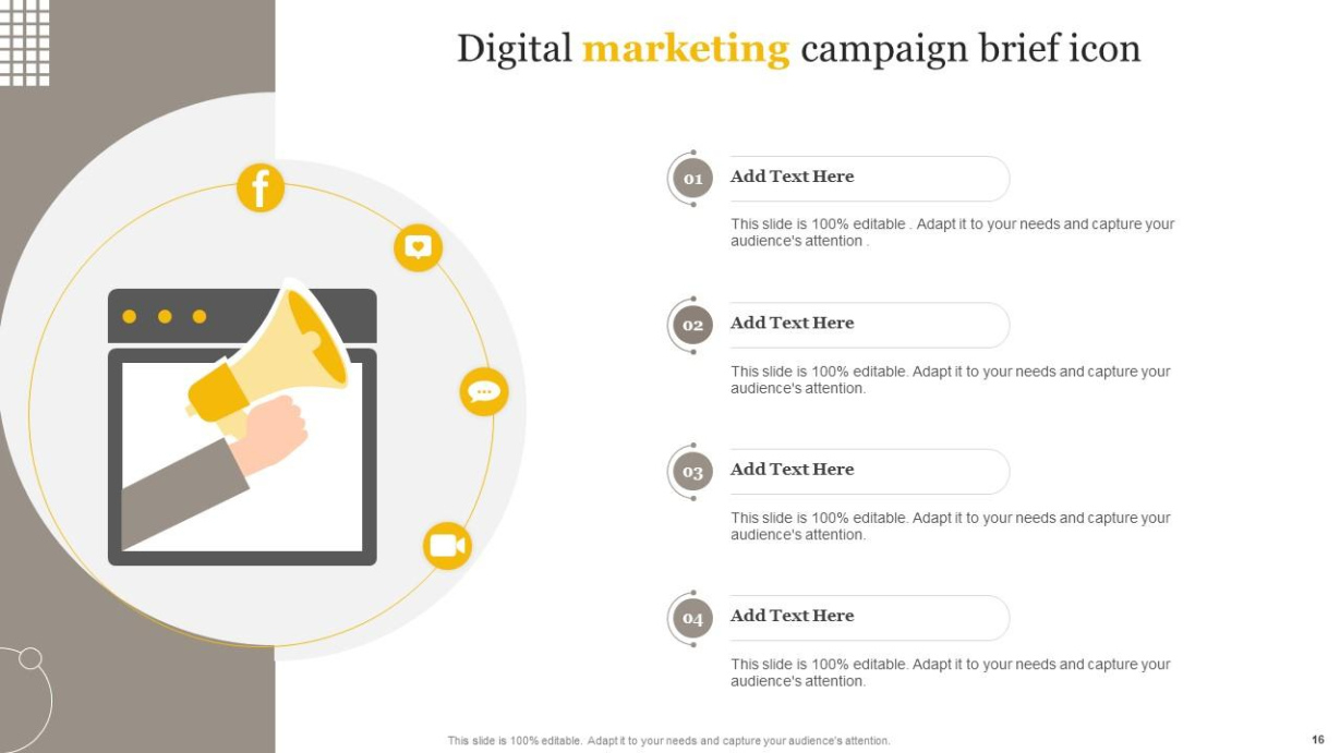 free blank digital marketing campaign brief template excel sample