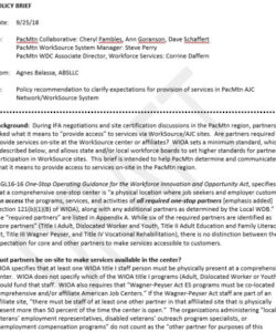 free editable government policy brief template pdf