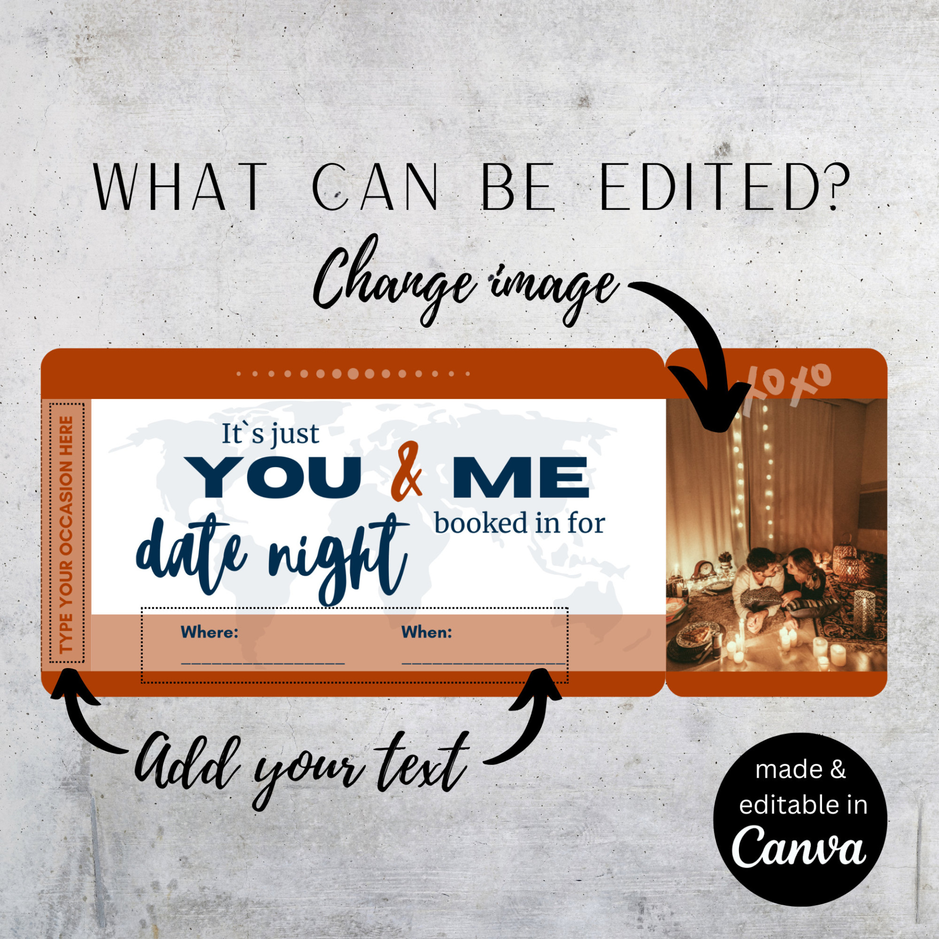 Daddy Daughter Date Night Invitation Template Doc