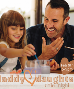 Editable Daddy Daughter Date Night Invitation Template  Sample