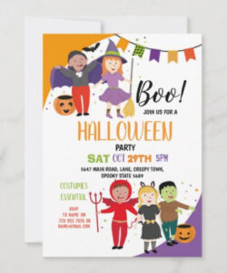 Fancy Dress Party Invitations Template