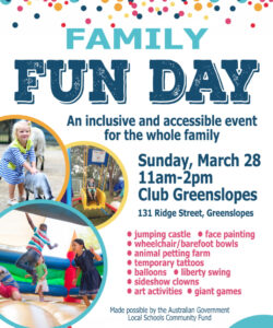Blank Family Fun Day Invitation Template