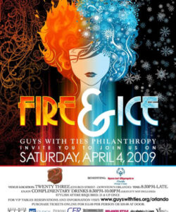 Blank Fire And Ice Invitation Template Excel