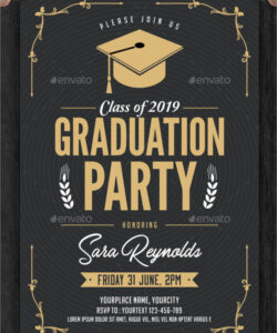 Digital Graduation Party Invitation Template Pdf Sample