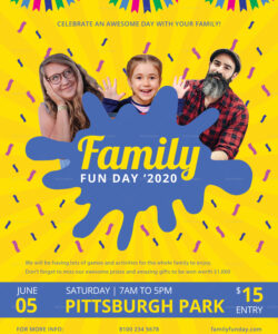 Free  Family Fun Day Invitation Template Pdf Sample