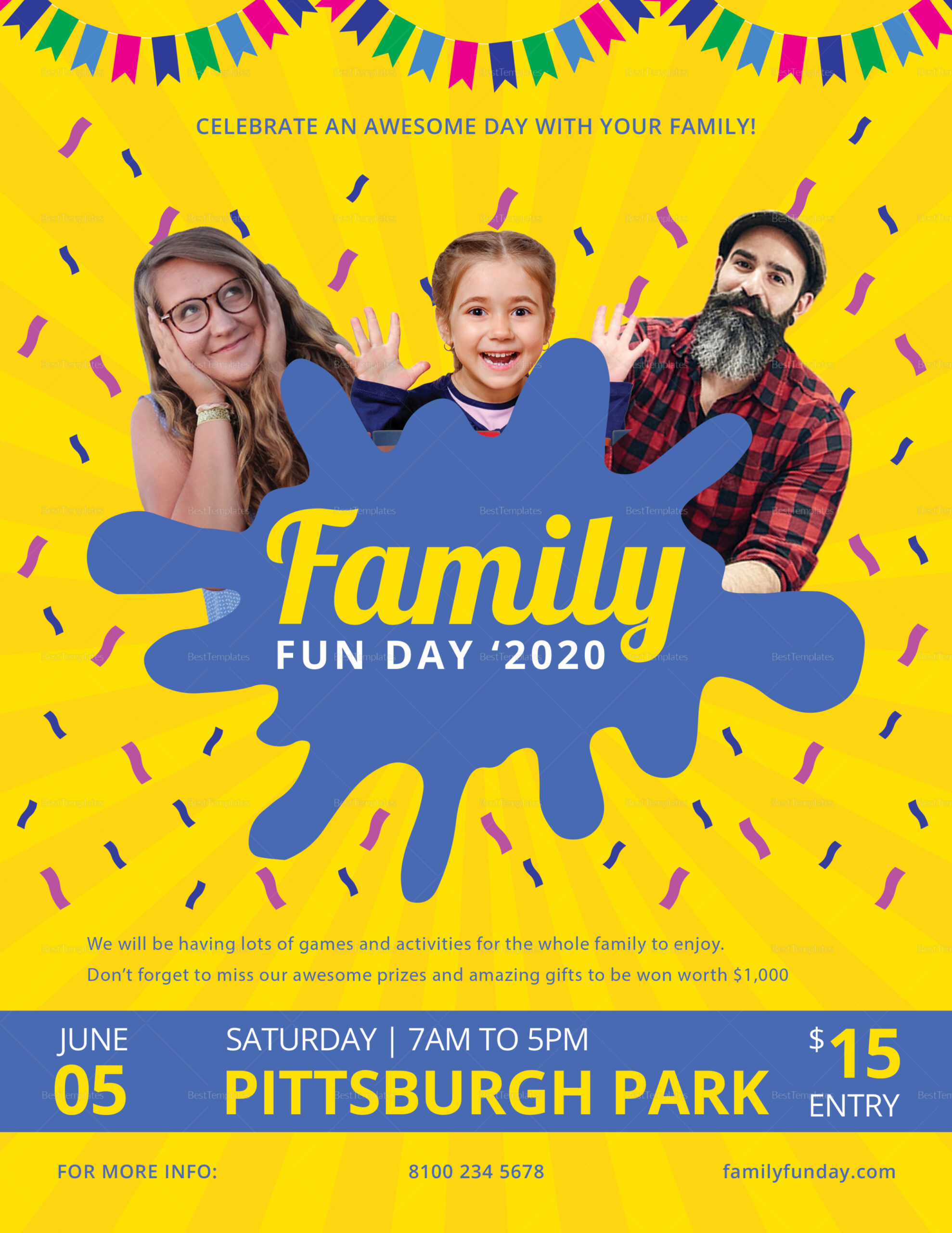 Free  Family Fun Day Invitation Template Pdf Sample