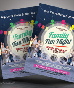 Printable Family Fun Day Invitation Template